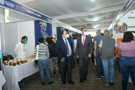 Productos yucatecos encantan al público coyoacanense en Yucatán Expone