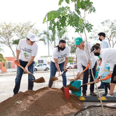 Con un amplio respaldo de la ciudadanía, el Ayuntamiento de Mérida inicia la Novena Cruzada Forestal