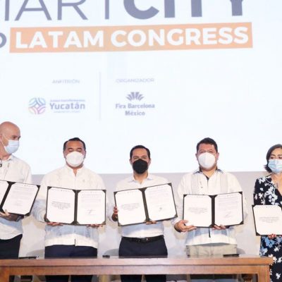Ediciones 2023 y 2024 del Smart City Expo Latam Congress se realizarán de nueva cuenta en Yucatán