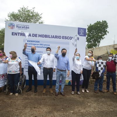<strong>Inicia la construcción de la primaria “Fabián Sansores” del municipio de Tekax</strong>
