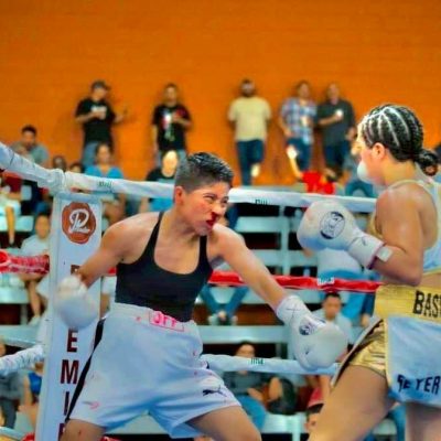 Respeto total de la boxeadora yucateca Jessica Basulto a sus rivales; fue bien recibida en el extranjero