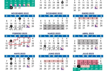 Segey presenta Calendario Escolar 2022-2023 de 185 días