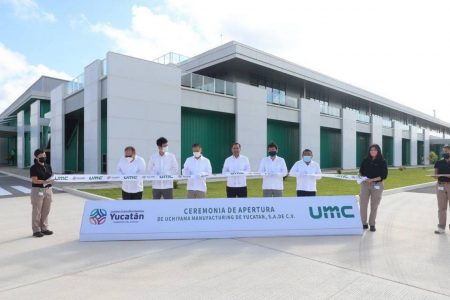 El Gobernador Mauricio Vila Dosal inaugura en Yucatán la primera planta de autopartes de la firma japonesa Uchiyama Manufacturing Corporation