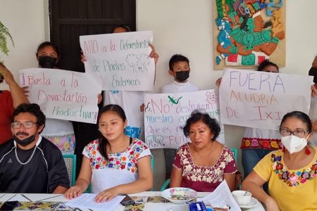 Habitantes de Ixil denuncian a una empresa por daño ecológico