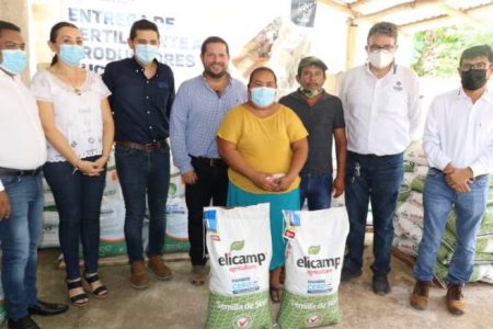 Continúa el Gobierno de Mauricio Vila Dosal reactivando el campo yucateco a través de la siembra de semillas de soya