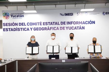 El Ayuntamiento de Mérida participa en la conformación e integración del comité estatal de Información, Estadística y Geográfica del Estado de Yucatán