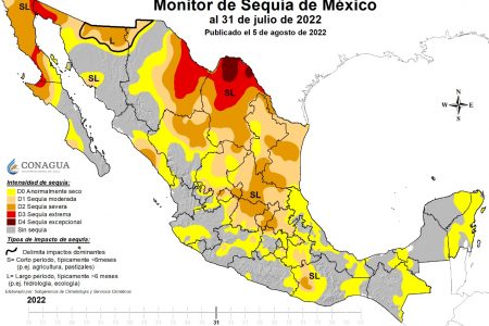 En aumento el riesgo de aparición de sequía