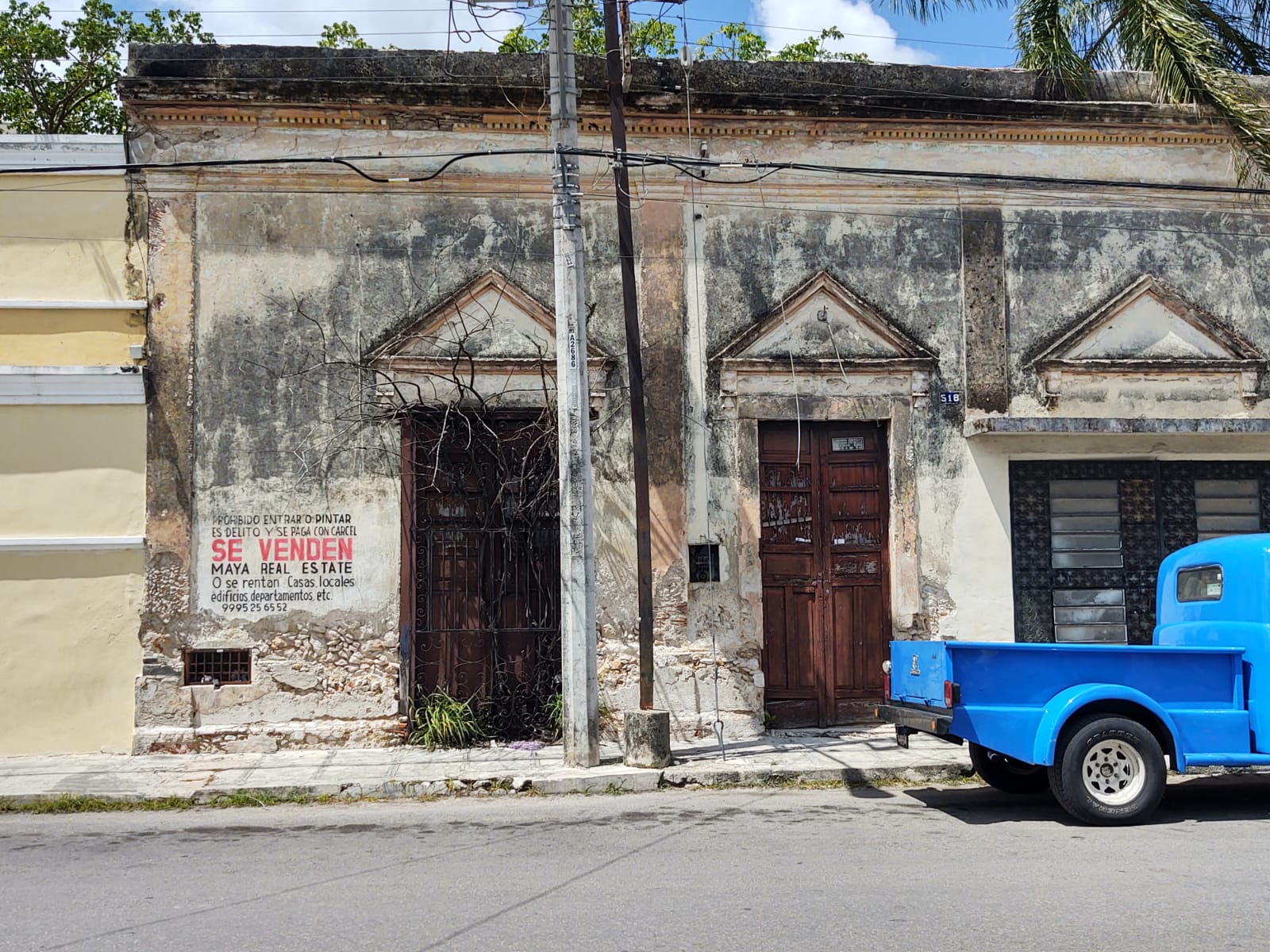Unas 230 casas abandonadas en el Centro Histórico en peligro de caerse –  Yucatan Ahora