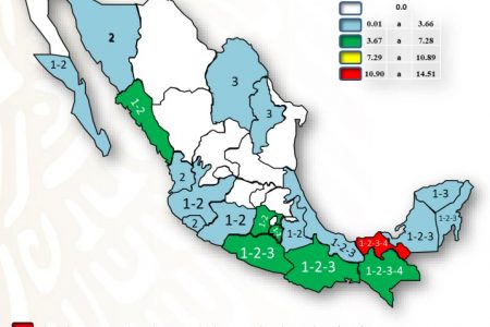 A la alza el dengue en Yucatán, primeros casos en cuatro municipios