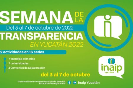 Celebrará el Inaip Yucatán el Día Internacional del Derecho a Saber