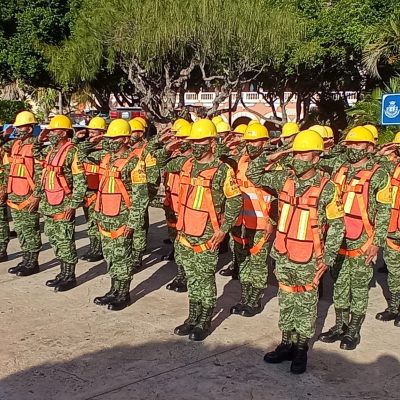 CEREMONIA Y SIMULACRO EN YUCATÁN POR EL DÍA NACIONAL DE PROTECCIÓN CIVIL