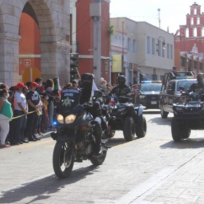 La Policía Municipal de Mérida concluye su operativo de los festejos patrios con saldo blanco