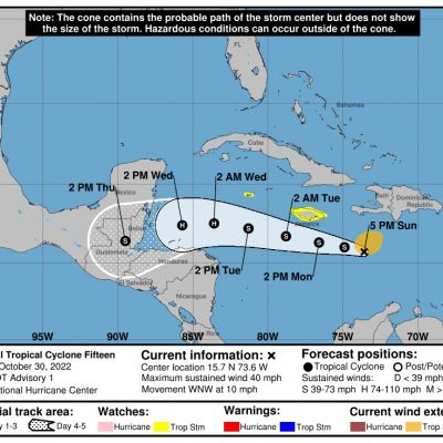 Se acerca potencial ciclón a la Península; el miércoles se sentirían los efectos