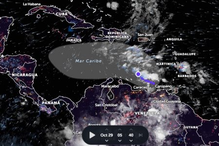 Desarrollo tropical en el Caribe, podría convertirse en ciclón en cinco días