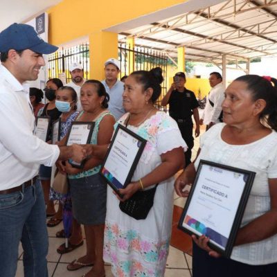 El respaldo del Gobernador Mauricio Vila Dosal sigue llegando a más familias yucatecas
