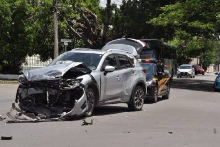 Yucatán, con alta incidencia de lesionados en accidentes viales