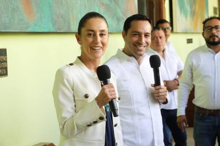 “Es admirable el trabajo en seguridad que se ha hecho en Yucatán”, aseguró Claudia Sheinbaum sobre el trabajo del Gobernador Mauricio Vila Dosal.