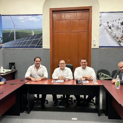 Zacarías Curi sostiene reunión con autoridades estatales y representantes de Fincantieri para dar continuidad al proyecto que atraerá a Progreso importantes navieras  