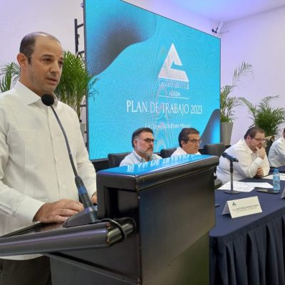 El nuevo dirigente de Canaco Mérida, marca agenda de ocho ejes en su proyecto de trabajo