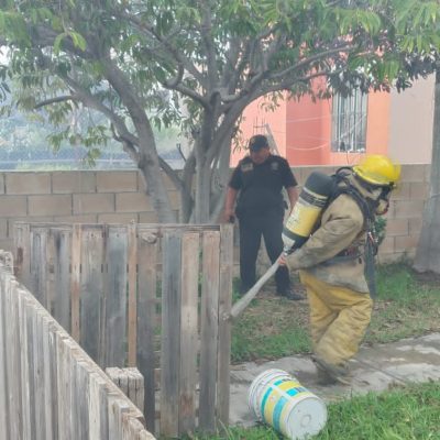 Se incendia vivienda en Ciudad Caucel: miles de pesos en pérdidas y una persona lesionada
