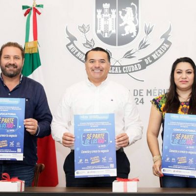 El Alcalde Renán Barrera presenta la convocatoria para la sexta edición del programa “Sé parte de los 100”