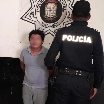 Policía de Kanasín detiene a presunto agresor sexual de una joven