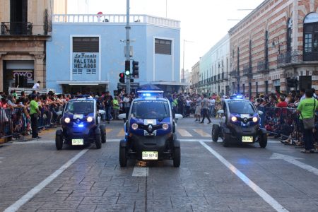 Operativo vial y de seguridad en desfile infantil del Carnaval de Mérida 2023