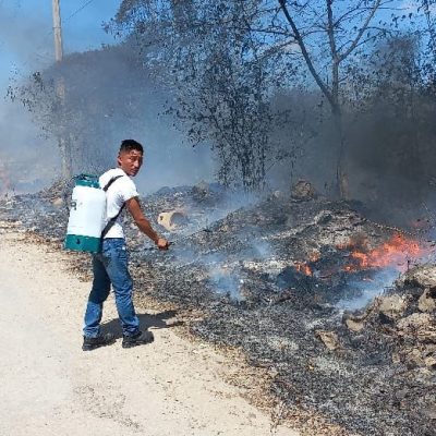 Protección Civil de Kanasín se reporta listo para la temporada de incendios