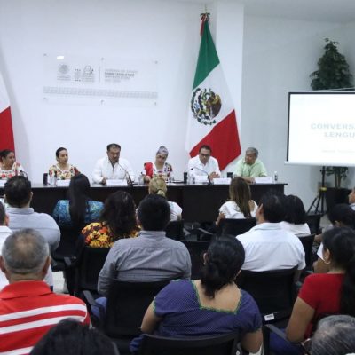 Conversatorio sobre la Lengua Maya ante la Ley General de Derechos Lingüísticos de los Pueblo Indígenas