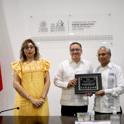 Congreso del Estado de Yucatán reconoce el trabajo del Dr. Flavio Galván Rivera