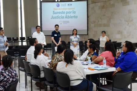 Poder Judicial de Yucatán sede de la Mesa de Trabajo Regional Sur: Por la Justicia Abierta