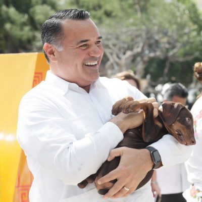 Renán Barrera procura el bienestar de la fauna del Municipio