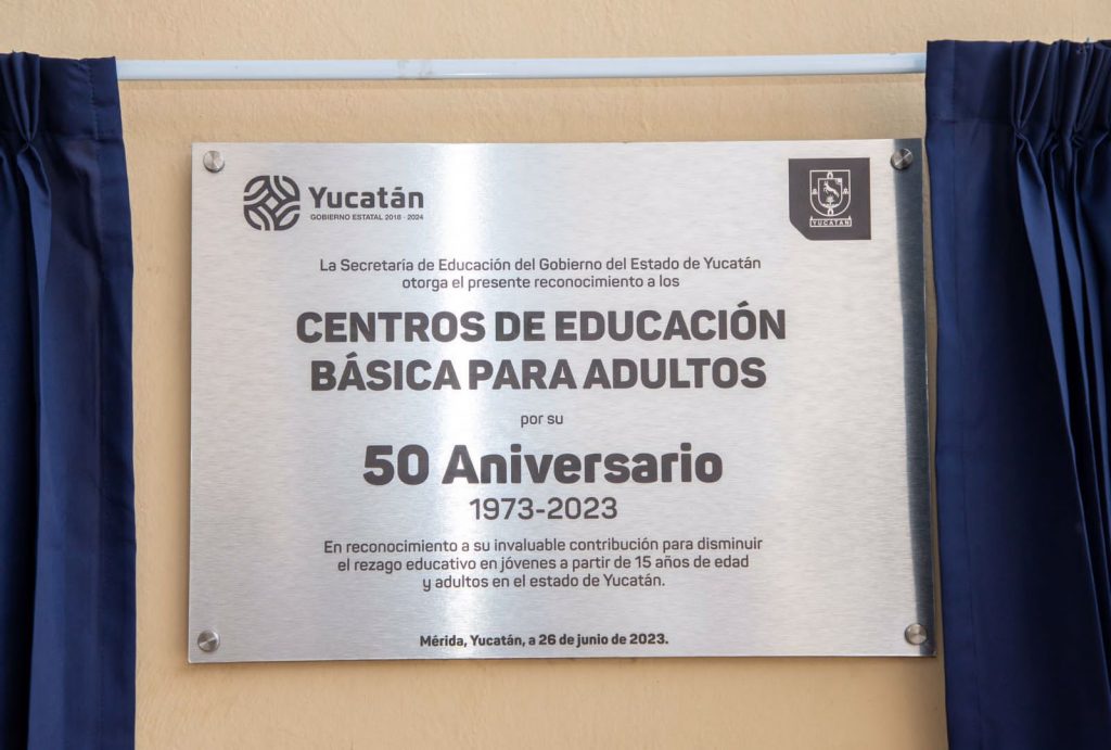 Imagen de los Centros de Educación Básica para Adultos en Yucatán