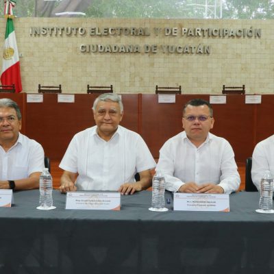 Firman Convenio de Colaboración el IEPAC y el Colegio Notarial de Yucatán