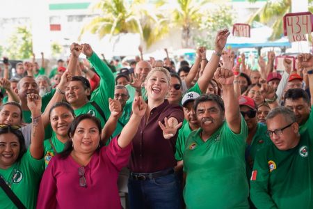 Morenistas de Mérida respaldan a Verónica Camino en su decisión de transformar Yucatán