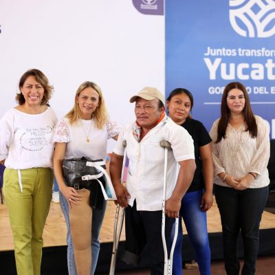 DIF Yucatán continúa transformando vidas de personas con discapacidad