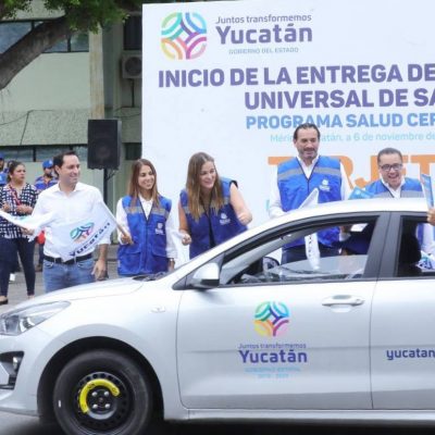 Brigadas de los Asistentes del Pueblo estarán recorriendo Yucatán para llevar los beneficios de la Tarjeta Universal de la Salud