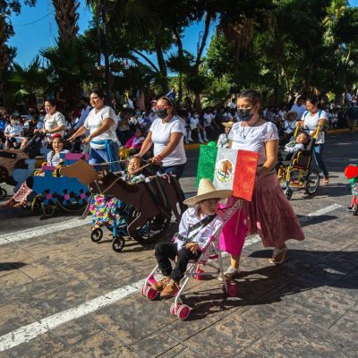Invitan a la sociedad yucateca a disfrutar del desfile de los Centros de Atención Múltiple