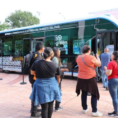 Visitantes a la Feria Yucatán en Xmatkuil conocerán las nuevas unidades del IE-Tram