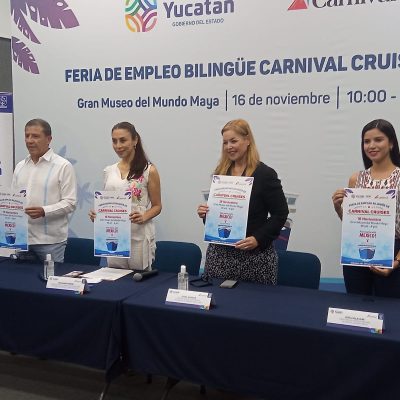 Ofertarán 450 vacantes con sueldos de hasta 3 mil 500 dólares al mes durante la Feria del Empleo Bilingüe de Carnival Cruise 2023